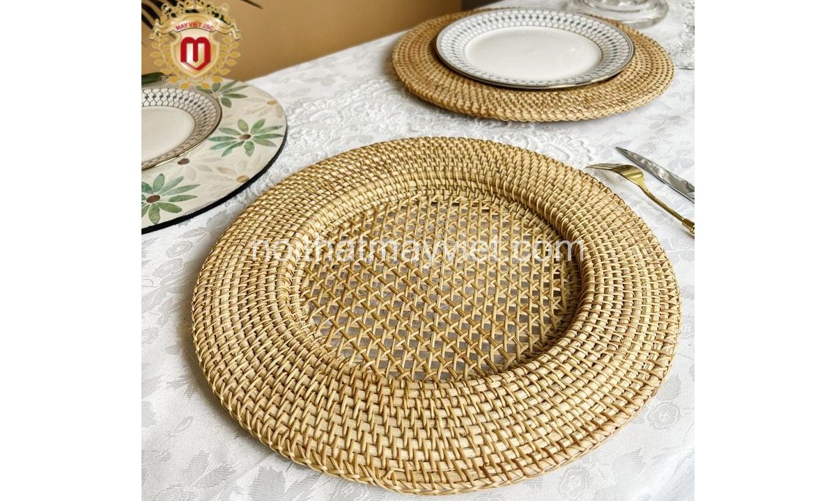 Lót Đĩa Mây Tre LD002